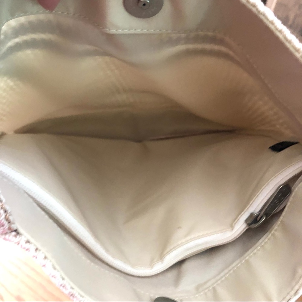 The Sak Bag Weave Beach Festival Vacation Tote Shoulder Crochet Coast Off White - Picture 2 of 10